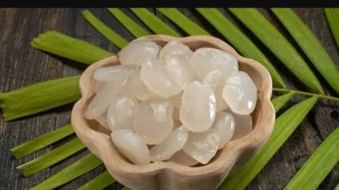 Produk KKN UNFARI: kolang kaling dari Kelompok Bhakti Praja